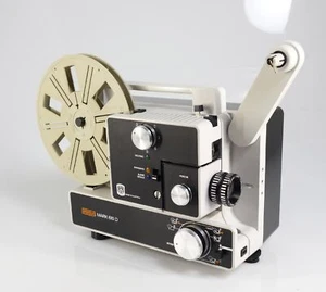 EUMIG MARK 610 D NORMAL 8 UND SUPER 8 FILMPROJEKTOR NEUE LAMPE NEUER RIEMEN !! - Bild 1 von 4