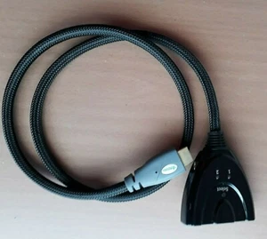 HDMI Umschalter, automatic, 2 auf 1, 0,80 m, 42078/HDHD 2.1A-N - Bild 1 von 4