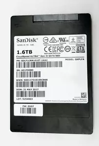 SanDisk CloudSpeed ULTRA Gen2 SATA SSD 1.6T For Server PC MAC SDLF1CRM - Picture 1 of 4
