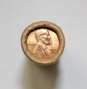 ¡Centavos Lincoln 1952-S originales envueltos en banco!!! - Imagen 1 de 2