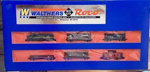 NIB Walthers Roco 625-515 N Scale 1 Locomotive + 5 Freight Cars Set - Alco - Picture 1 of 11