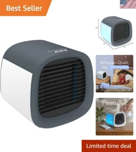 Tragbare Klimaanlage kleiner persönlicher Verdunstungskühler Ventilator für Schreibtisch Auto - Bild 1 von 11