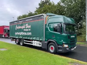 Scania G 320 Highline Curtainside 26 Ton. 28.5ft Body, rear lift - Picture 1 of 24
