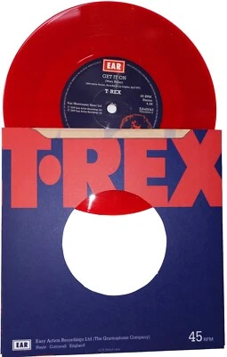 T. REX 7" Get It On RED VINYL Limited Edition 500 Made SEALED Mint / UNPLAYED - Image 1 of 4