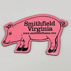 Smithfield Virginia Ham Advertising Pink Pig Refrigerator Magnet