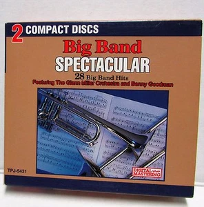 Big Band Spectacular Glenn Miller Orchestra Benny Goodman 2 CD Box Set 28 Hits - Picture 1 of 5