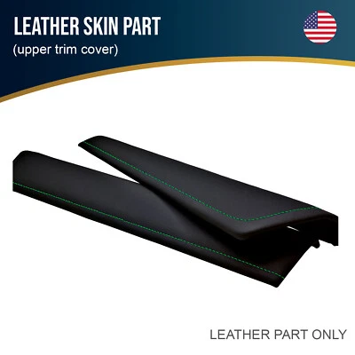 Fits 13-20 Subaru BRZ Scion GRS Toyota Door Panel Upper Trim Green Stitch - Image 1 of 4