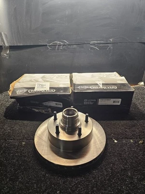 (CANTIDAD 2) Conjunto de rotor de freno delantero y buje para Ford E-150 Econoline 1994-2001 YH141907 Foto 1 de 4