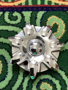 EQUUS   CENTER CAP # EQ902FWD CHROME  WHEELS  CENTER CAP - Picture 1 of 4