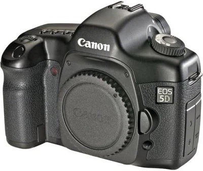 Cámara digital Canon EOS 5D SLR cuerpo negro solo defectuoso para piezas rota Batt Co Foto 1 de 4