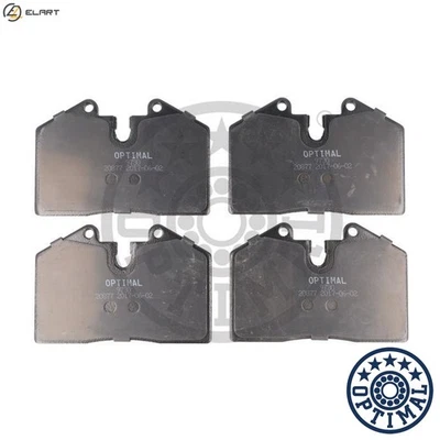 JUEGO PASTILLAS FRENO DISCO BP-09730 PARA FERRARI MONDIAL/Convertible 456/GT/GTA 80 Foto 1 de 4