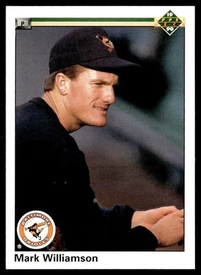 1990 Upper Deck Mark Williamson Baltimore Orioles #173A - Image 1 of 2