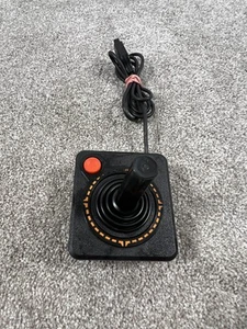 Vintage Atari 2600 Joystick Controller CX40 Black Orange Classic Retro Gaming - Picture 1 of 2