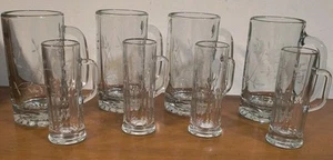 Princess House 3661 Heritage tazze birra 4 e 095 mini tazza birra 4 nuove con scatola Cerveceros - Foto 1 di 6