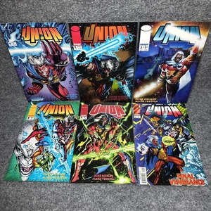 UNION #0 & #1-#4 VF/NM Image 1994 Lot Of 6 Comics By Whilce Portacio - Picture 1 of 9