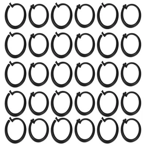 Gancho para sombrilla de tienda de 30 piezas ganchos de plástico para colgar clips de cortina de ducha - Imagen 1 de 12