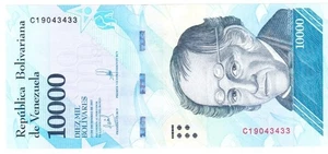 Venezuela zehntausend Bolivares 2017 - Bild 1 von 2