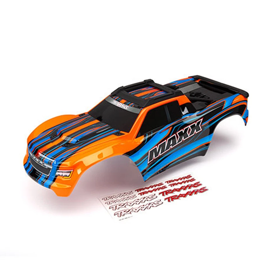 Traxxas 8911T - Maxx Body, Painted, Orange - Image 1 of 1