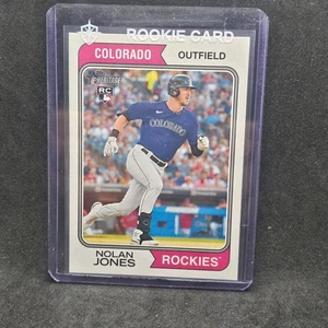 2023 Topps Heritage - Nolan Jones #164 (RC) - Picture 1 of 2