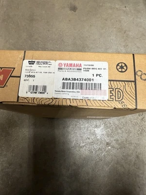 Kit de montaje quitanieves WARN 73655 OE 2007-2011 Yamaha Grizzly 700 ABA-3B437-40-01 Foto 1 de 3