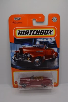 1941 Cadillac Series 62 Convertible Coupe Matchbox 62/100  New Red - Image 1 of 4