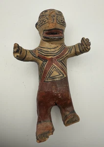 PRE-COLUMBIAN Guanacaste Nicoya Style Region Costa Rica 8" Figure Sculpture RARE - Picture 1 of 7