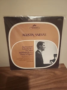 Agustin Anievas Rachmaninoff Concerto No 2 Seraphim S-60091 Stereo LP - Picture 1 of 2