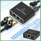 Adaptateur séparateur Ethernet 1000 Mbit/s RJ45 câble réseau local Internet 1 EN 2 sortie CN