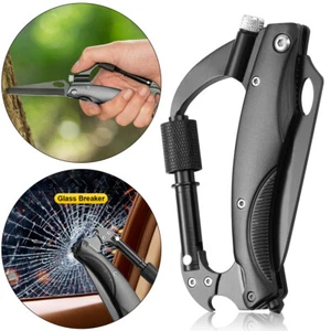 Multitool mit Schlüssel Karabiner Clip, Schwerlast am besten für Notfälle, Mann, Büro - Bild 1 von 12