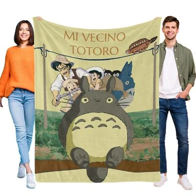My Neighbor Totoro Dreamy Blanket - Thoughtful Design, All-Season, Easy Care - Image 1 of 4