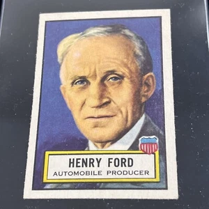 1952 Topps Look 'N See #31 Henry Ford - Picture 1 of 4