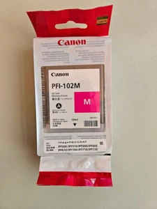 Canon Druckerpatrone/Plotterpatrone PFI-102M (magenta) orginalverpackt 130ml - Bild 1 von 1