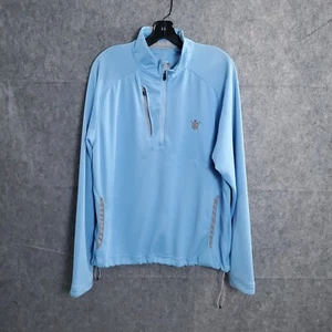Sudadera ZERO RESTRICTION Mujer Grande Top Azul Ligera Cordón Club L - Imagen 1 de 24