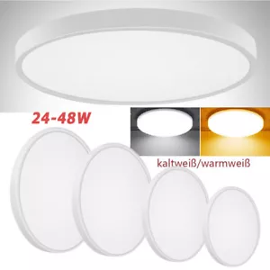 12W-50W Ultraflach LED Deckenleuchte Panel Deckenlamp Arbeitszimmer Esszimmer DE - Bild 1 von 44