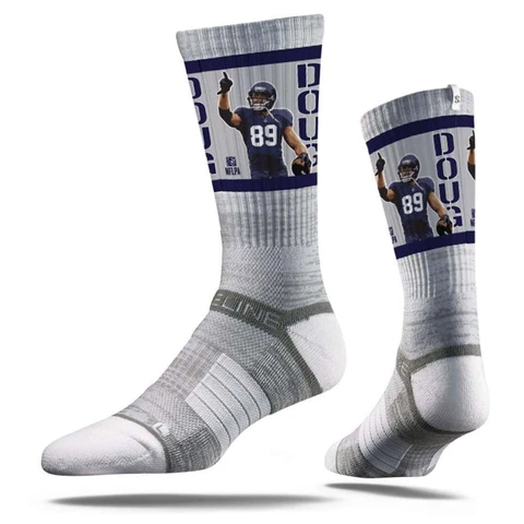 Seattle Seahawks Strideline Strapped Fit 2.0 Socks - Doug Baldwin Cover