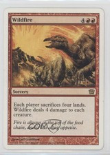 2005 Magic: The Gathering - Core Set: 9th Edition Wildfire #228 01ba