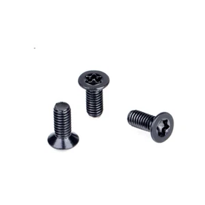 Tornillo de acero inoxidable M3.5 interior Torx negro - Imagen 1 de 2