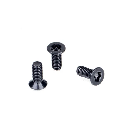 Tornillo antirrobo cabeza avellanada Torx interior M3.5 pernos de acero inoxidable negro Foto 1 de 2