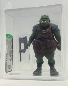 Kenner Star Wars Gamorrean Guard Dark Armor HK AFA 85+ GOLD Vintage lose CAS - Bild 1 von 1