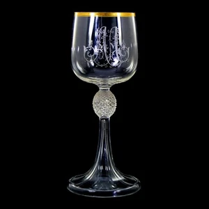 Large trophy with ligature monogram, design A. Gerlach, Josephinenhütte circa 1900 - Picture 1 of 5