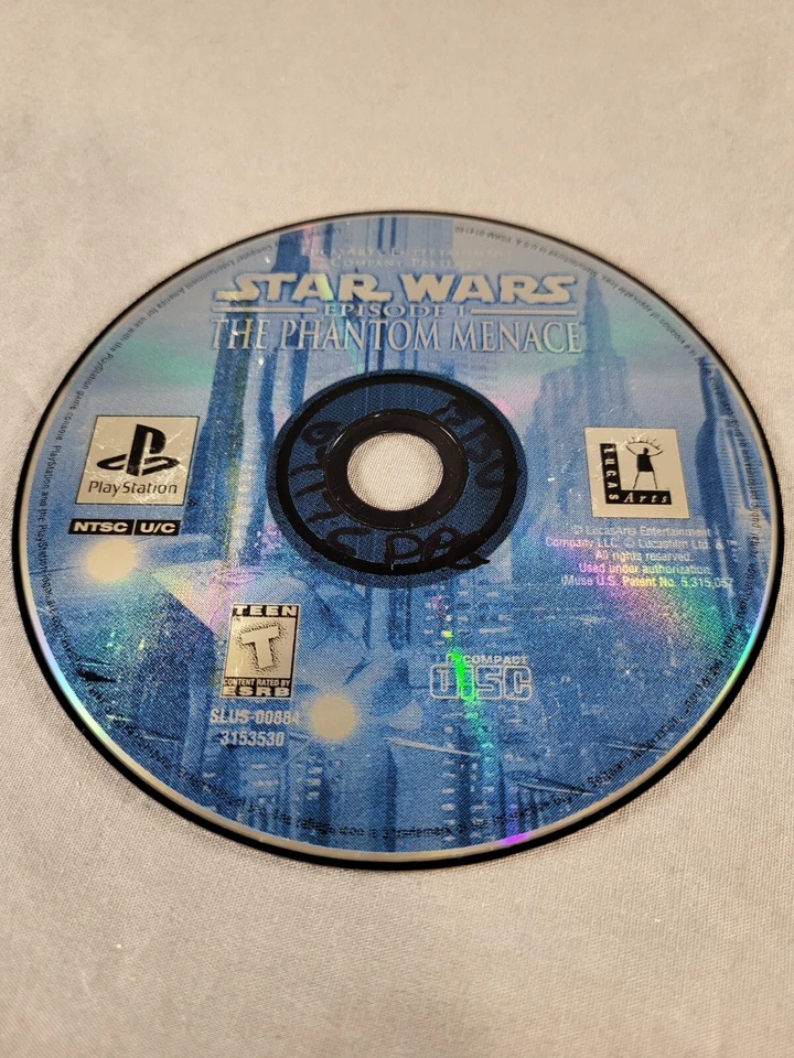 Star Wars: Episode 1 - The Phantom Menace, PS1, Loose, Authentic! - Image 1 of 1