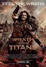 WRATH OF THE TITANS Movie Promo POSTER F Sam Worthington Liam Neeson