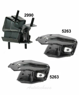 Engine Motor Mount Set 3pcs M1201 For Buick Allure LaCrosse 5.3L 2990 5263 5263 - Image 1 of 3