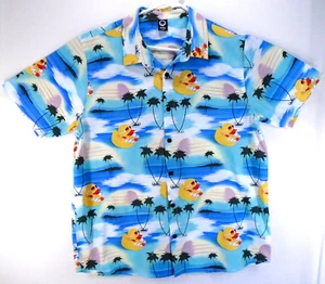 Camisa NEFF Rubber Duck Hawiian Aloha 100 % algodón para hombre XL - Imagen 1 de 4