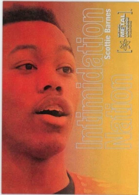 Scottie Barnes 2021 Skybox Metal Universe Champions Intimidation Nation IN-23 - Image 1 of 2