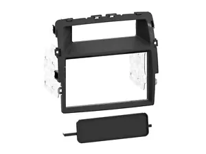 Radioblende Set Doppel DIN Autoradio für Nissan Primastar Renault Trafic II Opel - Bild 1 von 1
