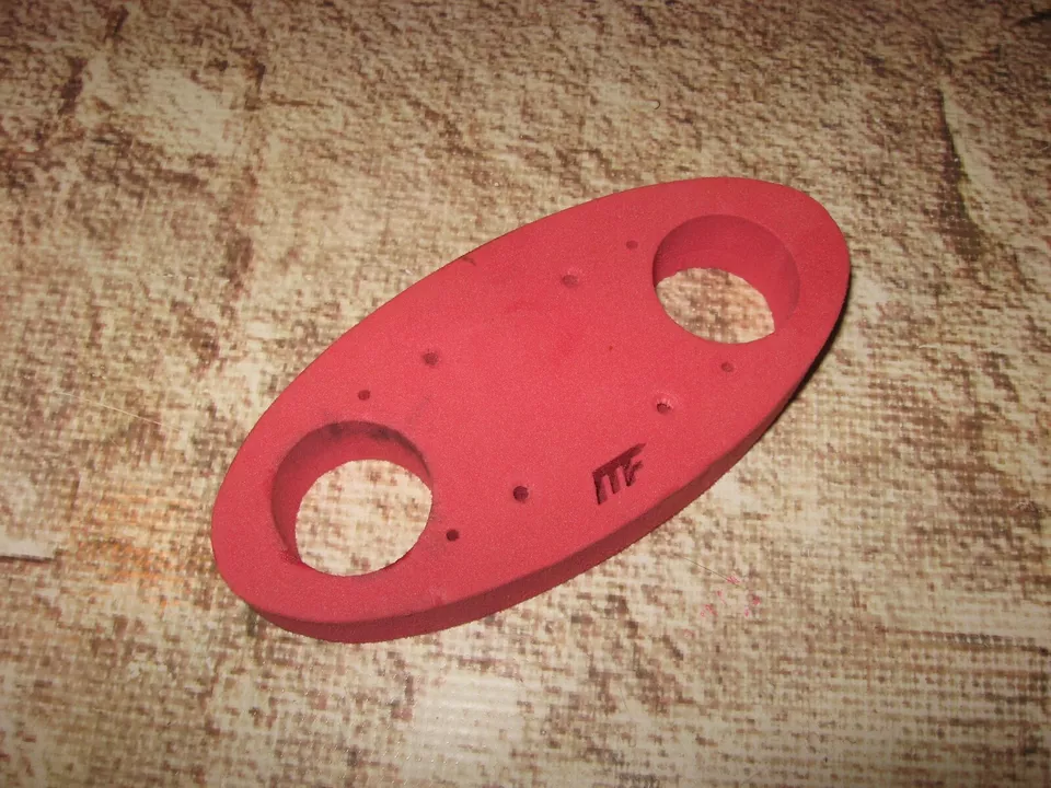 Vintage RC Trinity Matt Francis Motor Stand Foam Red (1) Used - Image 1 of 1