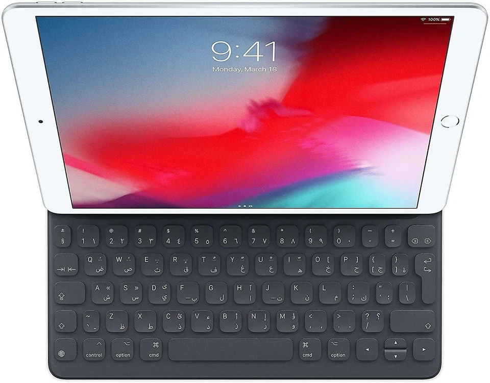 GENUINE APPLE A1829 MPTL2B/A iPad Pro 7th Smart UK Keyboard 10.5" charcoal Grey - Image 1 of 1