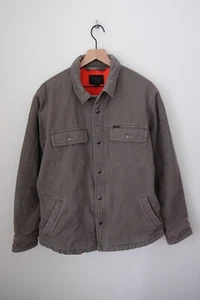 CC Filson Seattle Chaqueta Forrada de Vellón Trabajo Grande Gris Brillante Naranja Tareas de Granero - Imagen 1 de 4