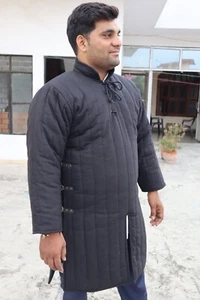 Quilted Gambeson for men, Medieval Protection, Armor Jacket for Renfair - Picture 1 of 10